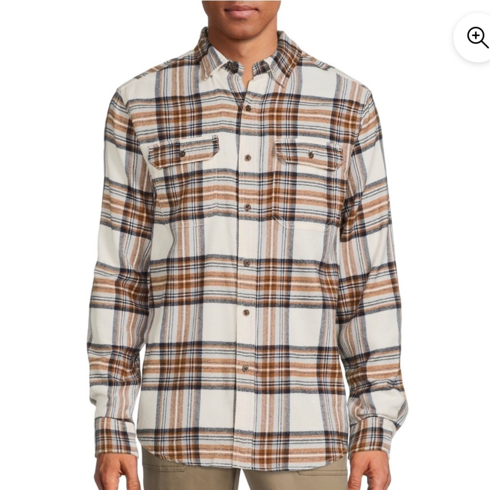 COPY - Orange/Brown Flannel